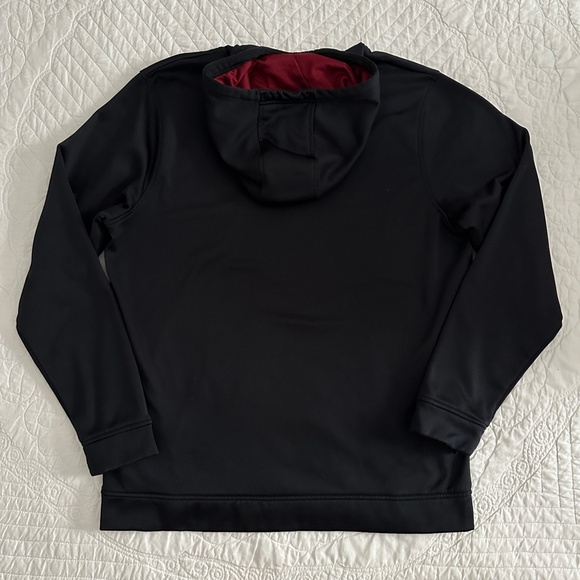 Under Armour Brown University Coldgear Kids Large Hoodie Pullover Sweatshirt - Picture 8 of 9